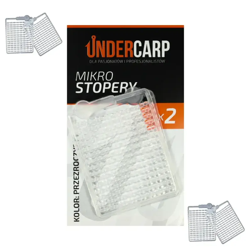 Hit cenowy - Undercarp Mikro stopery - przezroczyste
