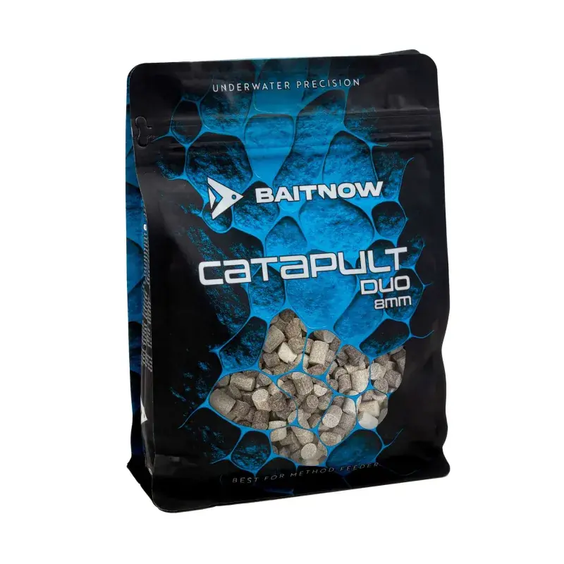 PELLET METHOD FEEDER BAITNOW CATAPULT DUO 8MM 800g - Jakość premium