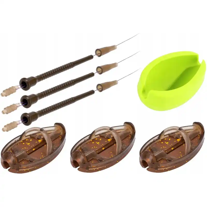 3x Koszyk + forma do metody MIKADO QMF L 20+30+40g | Nie zwlekaj