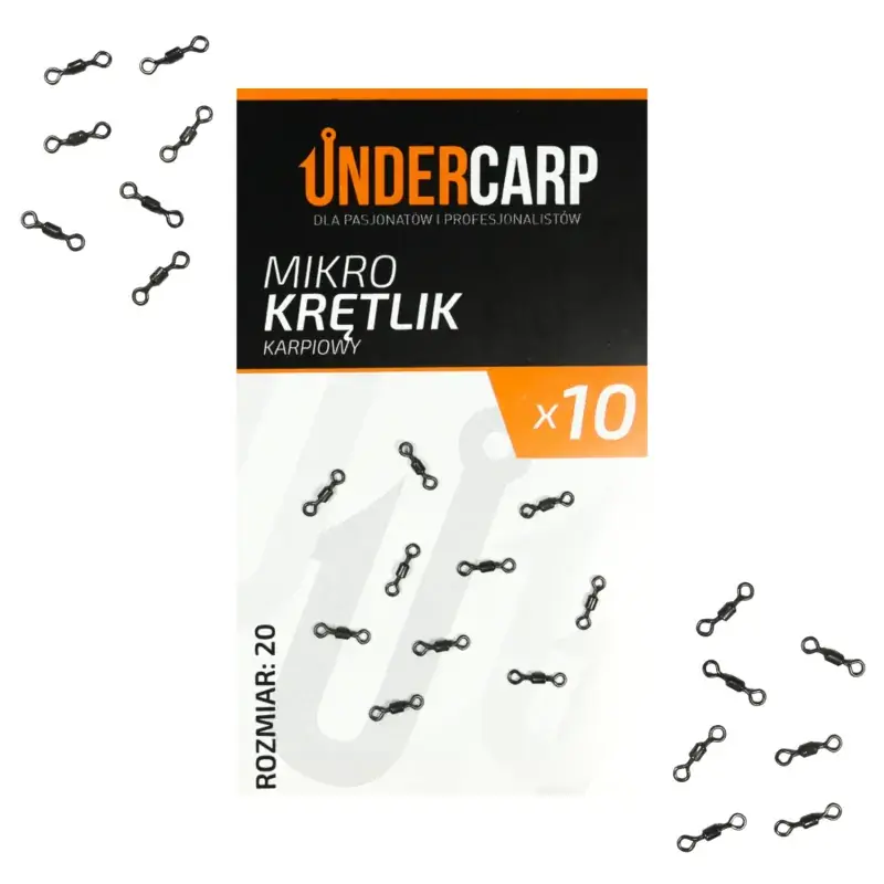 Jakość premium - Undercarp Mikro krętlik karpiowy