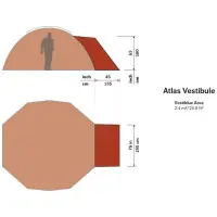 Hilleberg Atlas Absid Vestibule - Ostatnie dni promocji