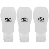Highlander 3Pc Silicone Travel Bottles - Super okazja