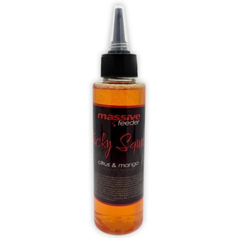 Booster Massive Baits Tricky Squeezer Citrus Mango 100ml - Taniej