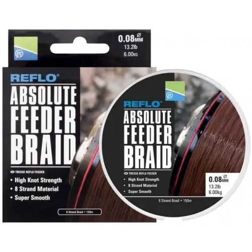 Mega okazja - Preston Absolute Feeder Braid 0.08mm plecionka