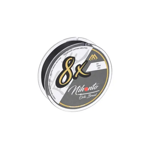 Top oferta | Mikado Plecionka Nihonto Octa Braid 0.12mm 10m Black